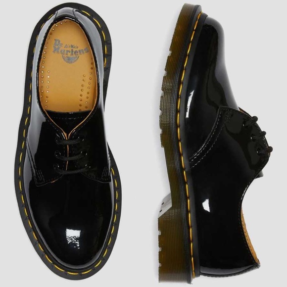 Dr. Martens Women's 1461 Black Patent Lamper US 9 - Picture 8 of 9